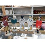 5 Robert Harrop dog country companion figurines