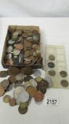 A mixed lot of UK coins.