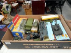 A good selection of Dinky military vehicles including 2 Corgi and 1 Britain's