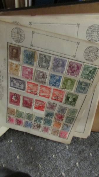 6 albums of world stamps including Gibraltar, Singapore etc. - Image 2 of 4