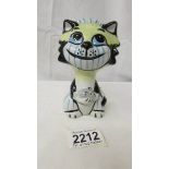 A Lorna Bailey Pottery 'Tom and Jerry the Cat', 13 cm tall, signed to base.