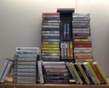 Approximately 80 cassette tapes which includes 25 The Beatles related tapes (The Beatles,