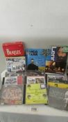 A mixed lot of Beatles CD's, video's etc.