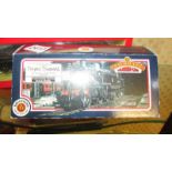 A boxed Bachman 31-450 Ivatt 2-6-2 tank 41221 BR, lined black, fitted with push/pull.