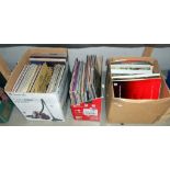 3 boxes of Various LP records including Victor Silvester, Roberto Delgado & his orchestra,
