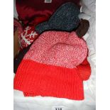 A quantity of ladies hats.