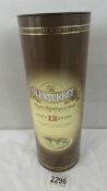 A boxed bottle of Glenturret 12 year Scotch whisky.