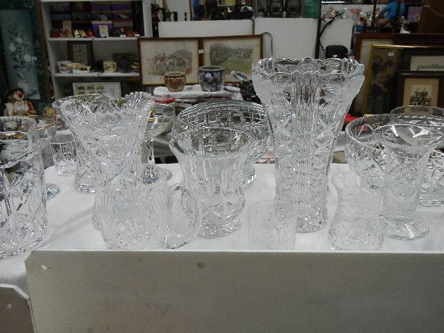 A large lot of cut glass, 6 Babycham glasses etc. - Image 6 of 6