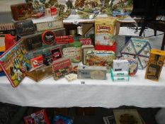 A good lot of old advertising tins.