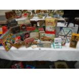 A good lot of old advertising tins.