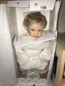 A boxed Ashton-Drake Galleries collectors doll