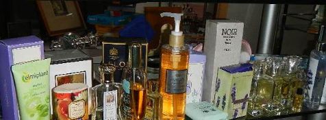 A mixed lot of perfumes etc.