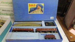 A Hornby Dublo EDP2 passenger train set, Duchess of Atholl, L M S.