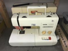 A Brother Superstar electronic sewing machine