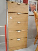 A 5 drawer bedroom chest in good condition.