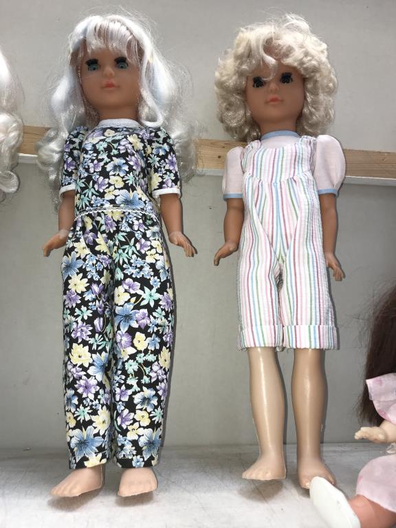 5 vintage Palitoy dolls (Poppy) & 3 vintage Rosebud dolls - Image 3 of 7