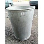 A good galvanised dustbin