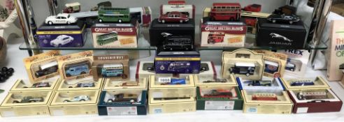 A quantity of over 30 boxed Lledo diecast vehicles etc.