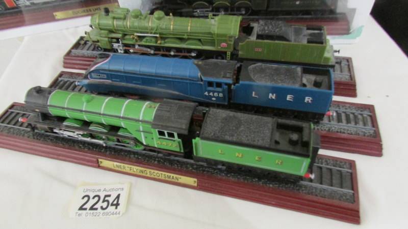 Five boxed and three unboxed model locomotives (ornamental). - Image 2 of 4