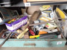 A huge lot of workshop / DIY sundries including many new and unopened