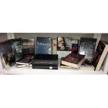 A selection of books on John F Kennedy including Legacy of ashes,