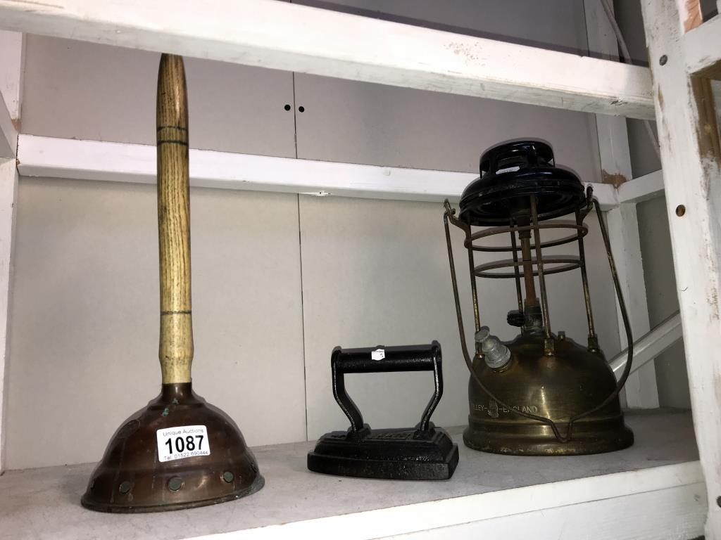 An old Tilley lamp,