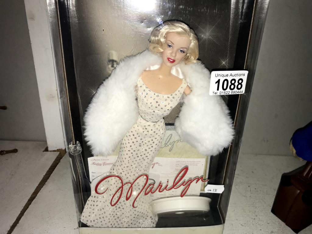 A boxed Mattel Marilyn Monroe collectors doll and a Paddington Bear - Image 2 of 3