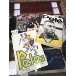 Pele 'My life and the beautiful game' signed inside by Pele & 2 other books