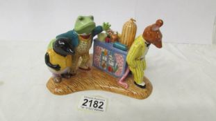 A Royal Doulton 'Persuading Ratty' limited edition 82/100 figure group, 2003,