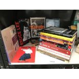 A quantity of books on martial arts including Bruce Lee