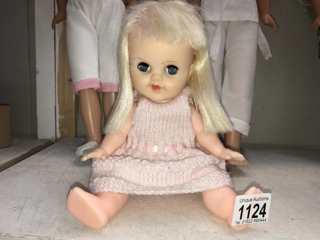 5 vintage Palitoy dolls (Poppy) & 3 vintage Rosebud dolls - Image 5 of 7