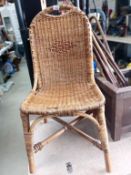 A good wicker chair