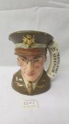 A Royal Doulton character jug "Glenn Miller", D6970. (In good condition with no cracks or chips).