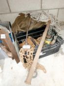 A huge lot of workshop sundries & chain etc.