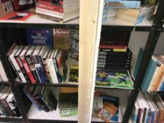 A quantity of books on sport & football