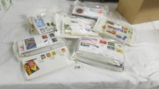 A large quantity of first day covers.