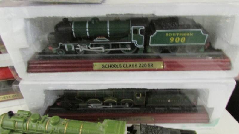 Five boxed and three unboxed model locomotives (ornamental). - Image 3 of 4