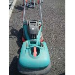 A Bosch Rotak 40GC lawn mower.