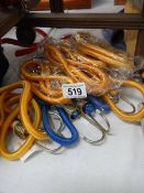 A quantity of bungee straps.