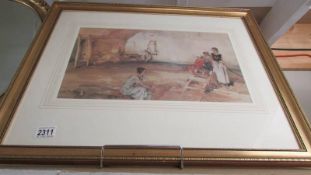 A framed and glazed Russell Print in good condition.