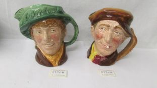 2 Royal Doulton character jugs - "Arry" and "Arriett".