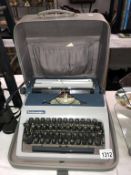 A cased Boots model 42 typewriter