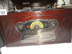 A Steepletone record deck, CD, Tuner,