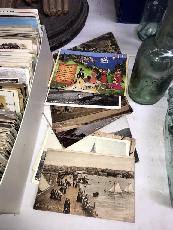 A box of approximately 350 postcards early through to late 20th century, - Image 2 of 2