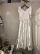 A good quality wedding gown