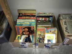 A good selection of children's books & annuals including Star Trek 1977 & Ladybird books etc.