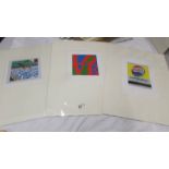 Collection of 3 pop art prints circa 1990s artist's include Andy Warhol (Close cover before