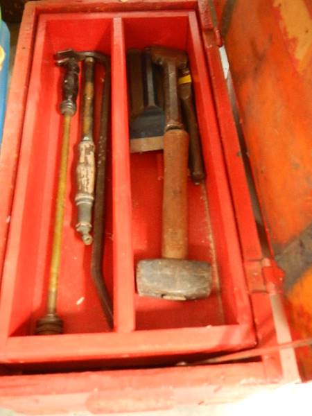 Three boxes of old tools etc. - Image 4 of 4