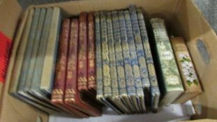 A box of antiquarian and collectable books including Lodges,