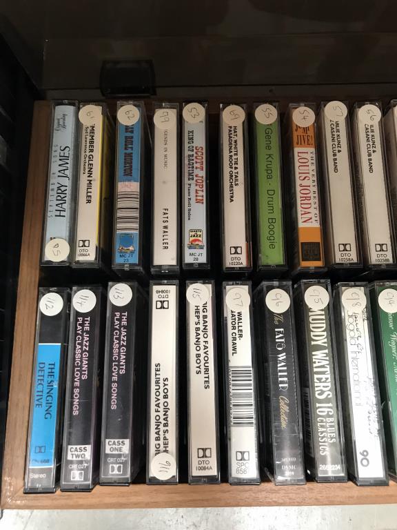 A good collection of cassette tapes including many Jazz - Image 16 of 17